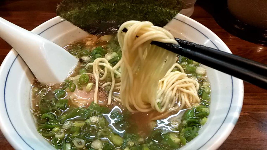 ストレート麺