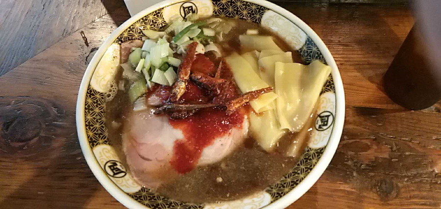 こってり煮干ラーメン