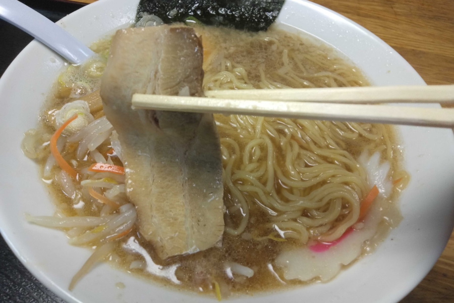 たれ蔵ラーメンのチャーシュー