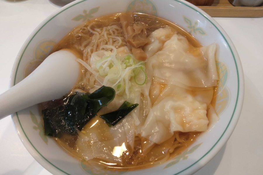 海老塩ワンタン麺