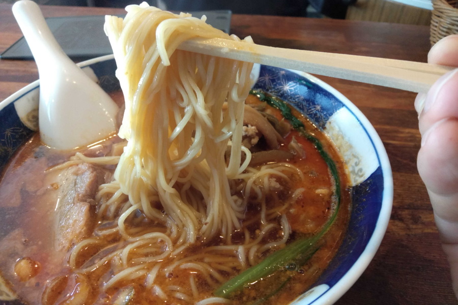 ざあさいだんだんめんの麺