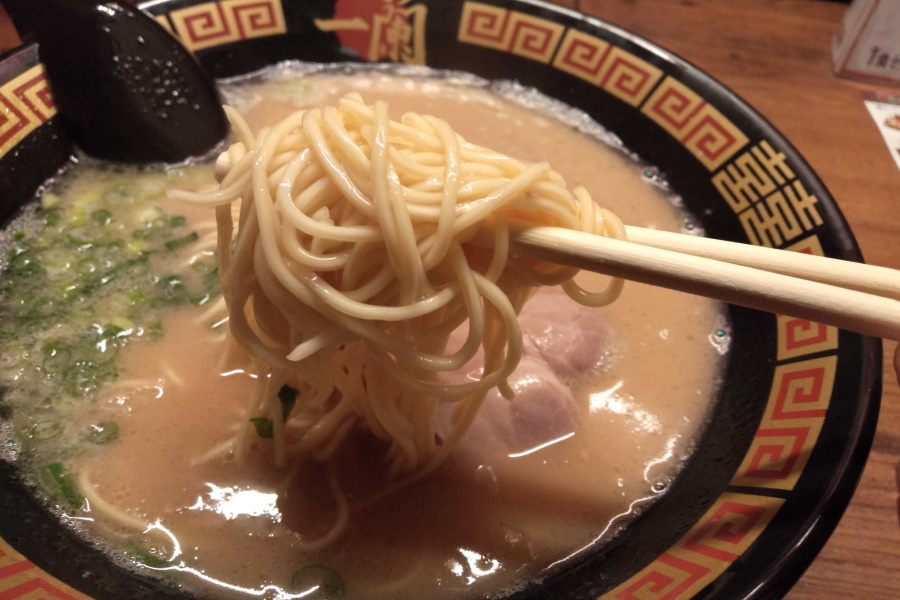 一蘭の麺