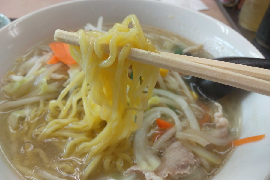 タンメンの麺