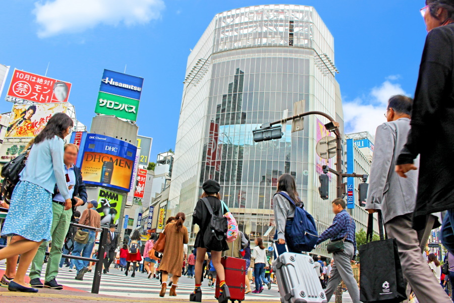 渋谷スクランブル交差点