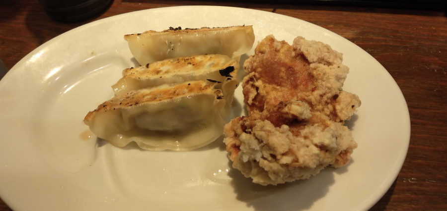 餃子と唐揚げ