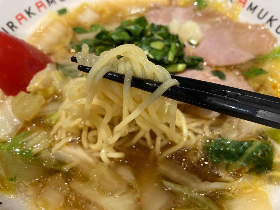 ストレート麺