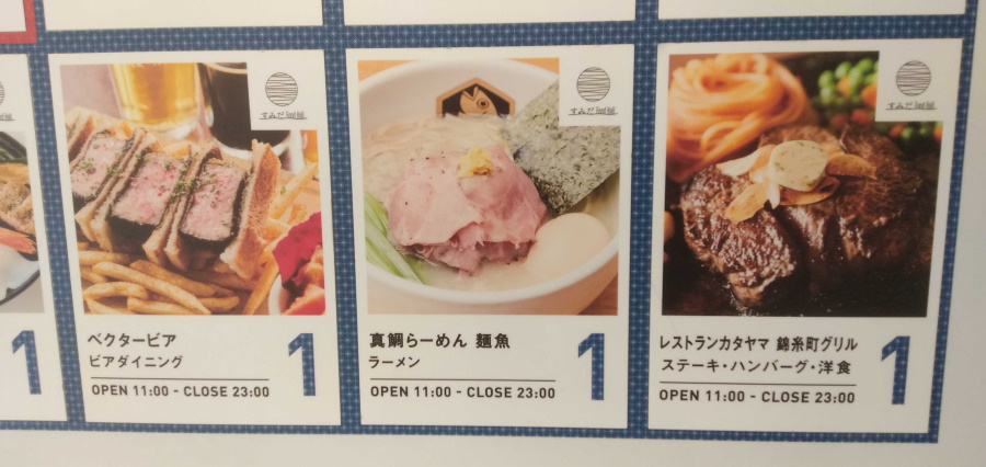 麺魚の看板