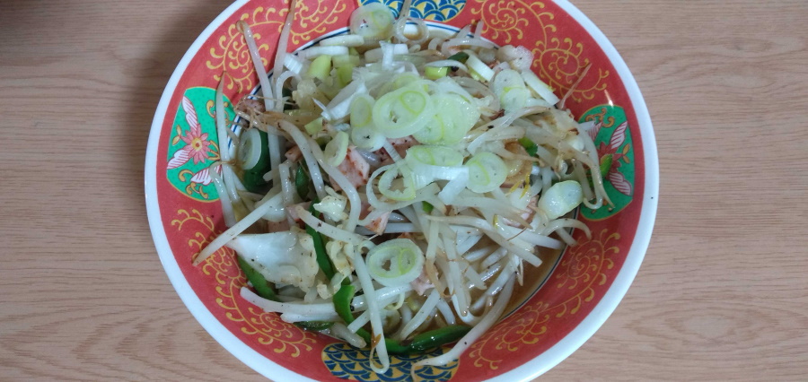 龍上海のラーメン