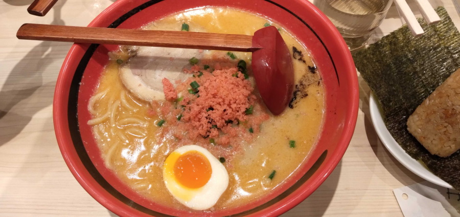 海老塩ラーメン