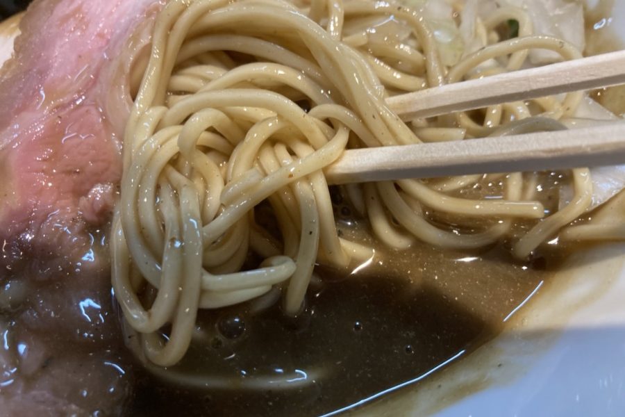 低加水麺