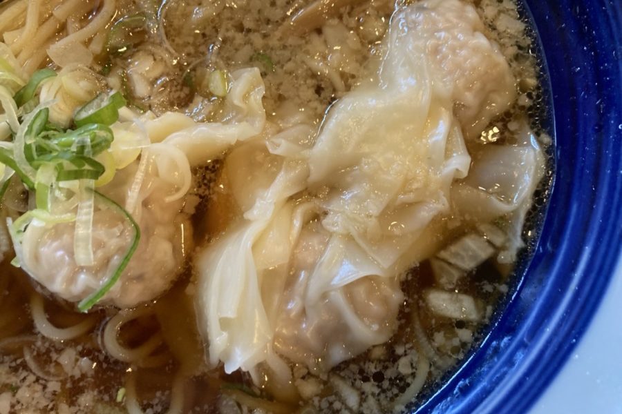 肉玉ワンタン麺