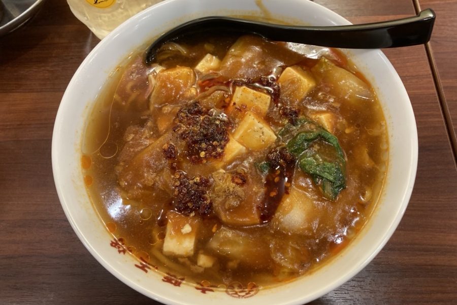 炎の野菜麻婆麺