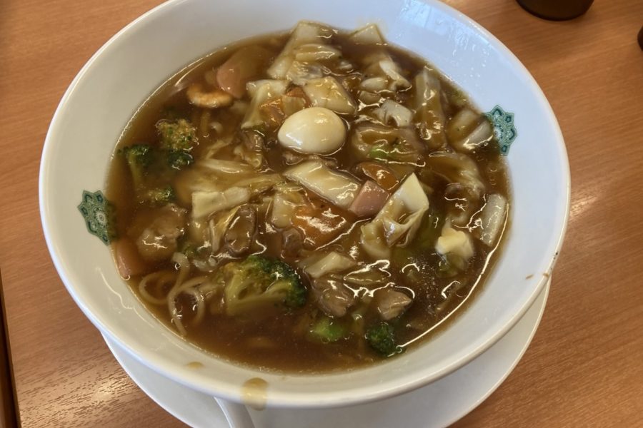 五目あんかけラーメン