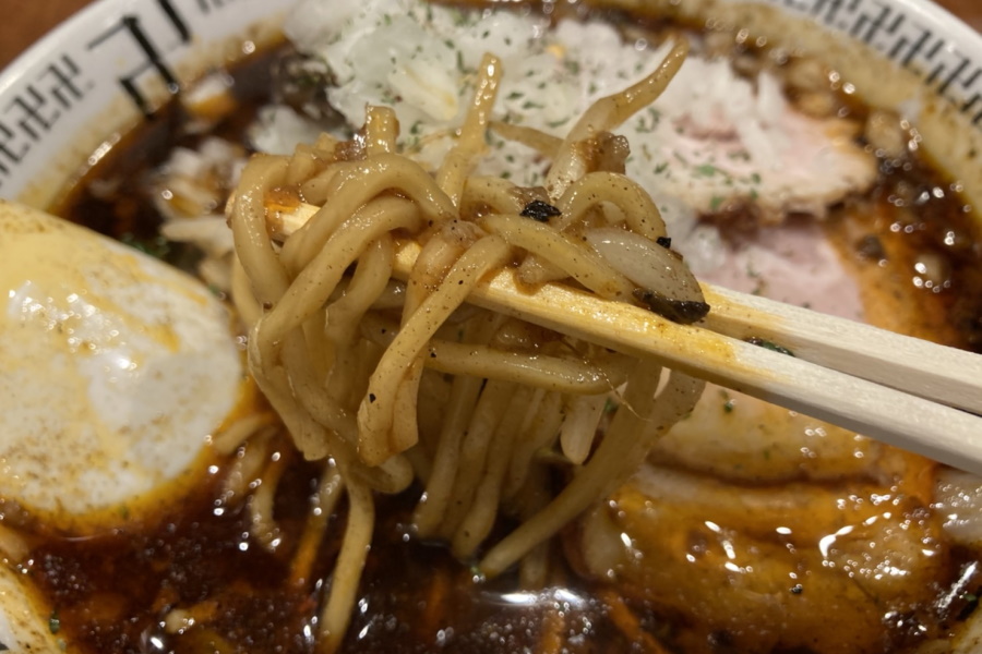 低加水麺